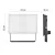 LED-es reflektor TAMBO, 20 W, 2000 lm, 4000 K, IP65, fekete                                           ZS2522