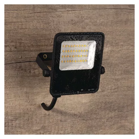 LED reflektor, 20W, 3000lm, 4000K, IP65, D, fekete, VISIO                                             ZS2523