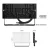 LED-es reflektor TAMBO, 30 W, 3000 lm, 4000 K, IP65, fekete                                           ZS2532