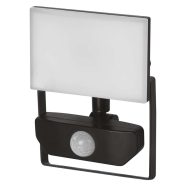   LED-es reflektor TAMBO, PIR mozgásérzékelővel, 10 W, 1000 lm, 4000 K, IP54, fekete                    ZS2912