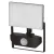 LED-es reflektor TAMBO, PIR mozgásérzékelővel, 10 W, 1000 lm, 4000 K, IP54, fekete                    ZS2912