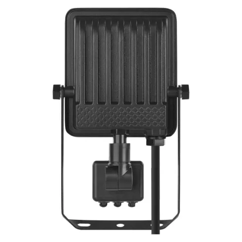 LED reflektor, PIR mozgásérzékelővel, 10W, 1500lm, 4000K, IP54, D, fekete, VISIO                      ZS2913