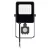 LED reflektor, PIR mozgásérzékelővel, 10W, 1500lm, 4000K, IP54, D, fekete, VISIO                      ZS2913