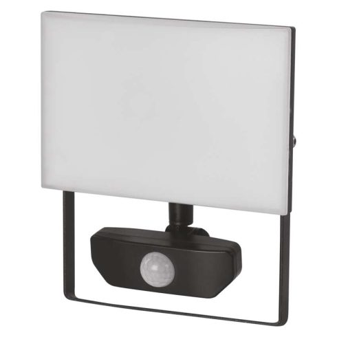 LED-es reflektor TAMBO, PIR mozgásérzékelővel, 30 W, 3000 lm, 4000 K, IP54, fekete                    ZS2932