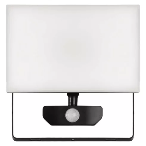 LED-es reflektor TAMBO, PIR mozgásérzékelővel, 50 W, 5000 lm, 4000 K, IP54, fekete                    ZS2942