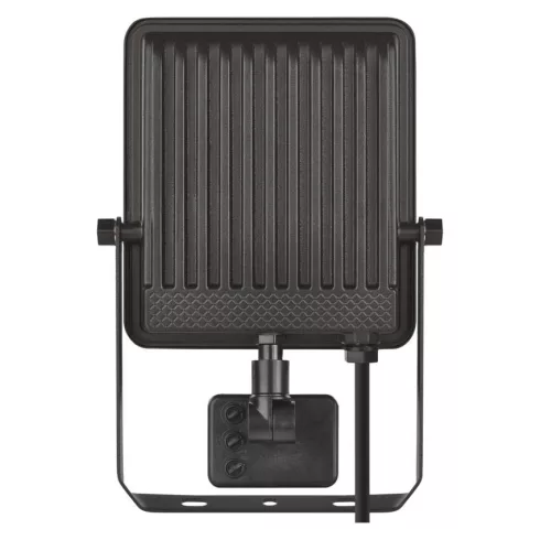 LED reflektor, PIR mozgásérzékelővel, 50W, 7500lm, 4000K, IP54, D, fekete, VISIO                      ZS2943