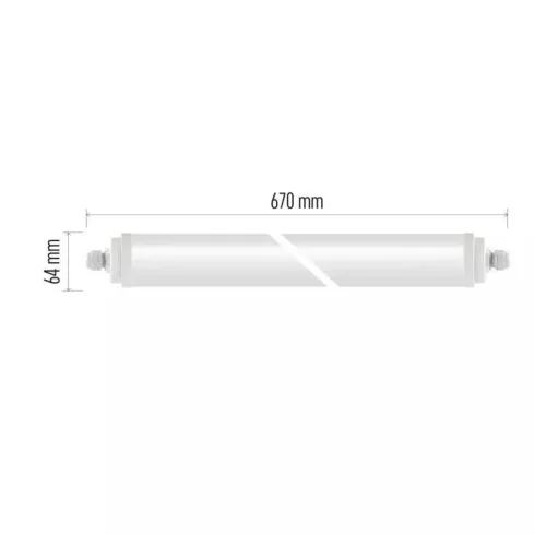 LED porálló lámpa FESTY 18W 2200lm NW IP65                                                            ZT4320