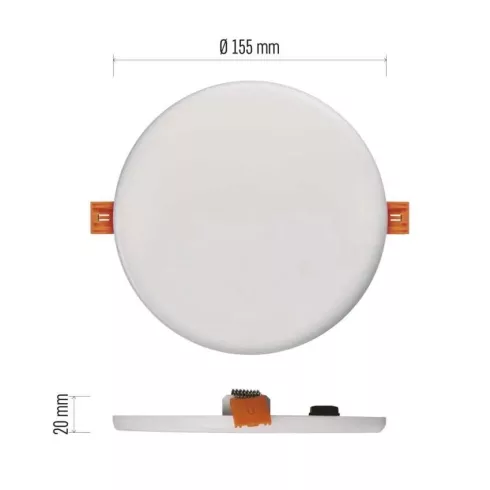 LED panel Vixxo 13,5W IP65 1250lm NW                                                                  ZV1142