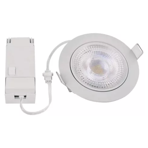 LED spotlámpa GERI 6,5W 780lm IP20 CCT, fehér, kerek                                                  ZV1160