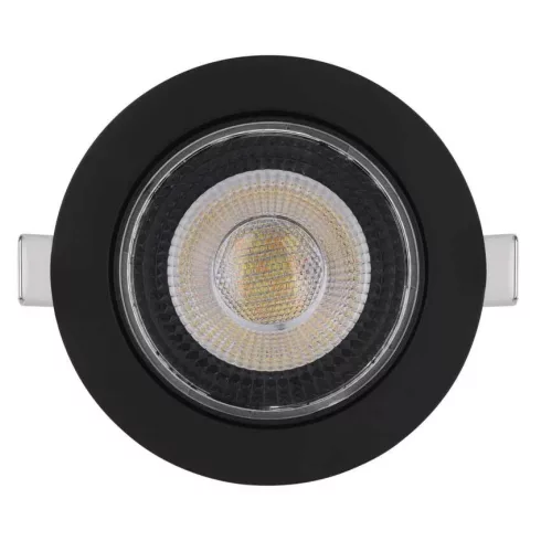 LED spotlámpa GERI  6,5W 700lm IP20 CCT, fekete, kerek                                                ZV1161
