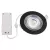 LED spotlámpa GERI  6,5W 700lm IP20 CCT, fekete, kerek                                                ZV1161