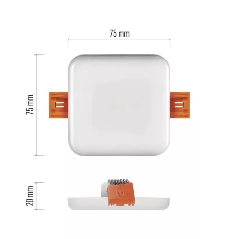 LED panel Vixxo 6W IP65 500lm NW                                                                      ZV2112