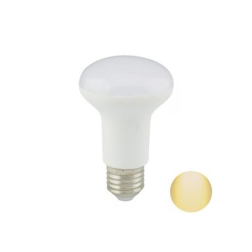 LED E27 R63 melegfehér