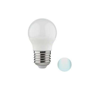 LED E27 kisgömb hidegfehér