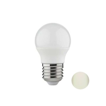 LED E27 kisgömb semlegesfehér